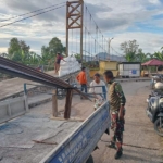 Bahan Pembangunan Jembatan Garuda di Rontu Mulai Berdatangan