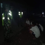 Patroli Cipta Kondisi Koramil 1608-01/Rasanae Kota Bima Jaga Keamanan Malam