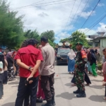 Babinsa Desa Parangina Awasi dan Amankan Aksi Unjuk Rasa Damai Warga