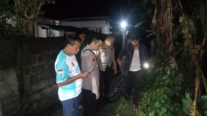 Sinergi Forkopimcam Bebandem Tinjau Lokasi Luapan Air di Perbatasan Kecicang, Cari Solusi Permanen Bagi Warga