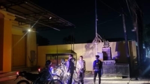 Sambangi Pertokoan Kapal, Raimas Polres Badung Sampaikan Pesan Kamtibmas