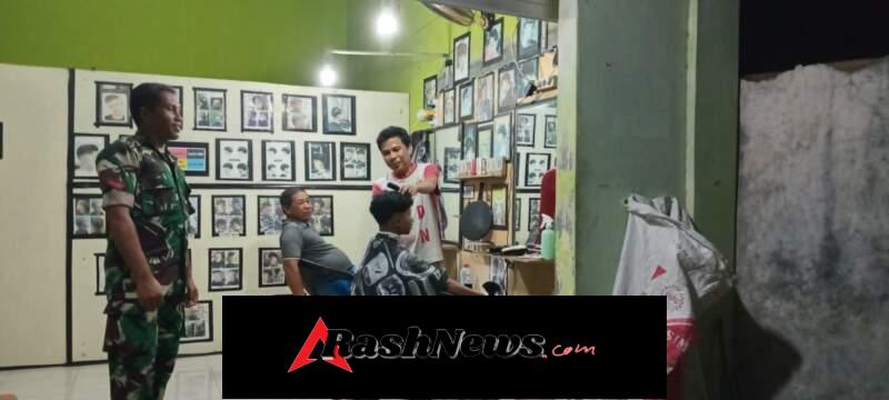 Jaga Stabilitas Wilayah, TNI Gelar Patroli dan Komsos di Sekongkang