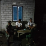 TNI Koramil Poto Tano Gelar Patroli Malam, Jaga Keamanan Wilayah