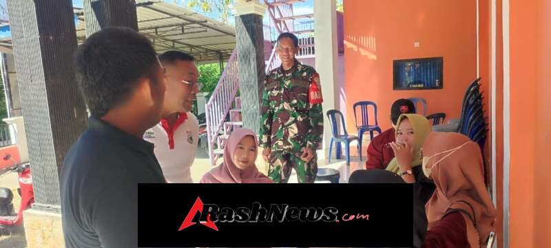 Babinsa Kelanir Perkuat Sinergi dengan Tim AGR Melalui Komsos