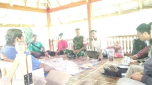 Babinsa Seloto Hadiri Sosialisasi Dinas Pertanian Bersama Gapoktan dan Kelompok Tani