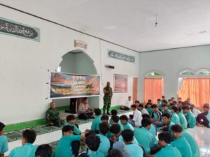 Generasi Muda Diberi Wawasan Rekrutmen TNI dalam Program TMMD ke-128