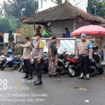 Optimalkan Pelayanan Pagi, Polsek Bebandem Gelar Turba di Pasar Bebandem