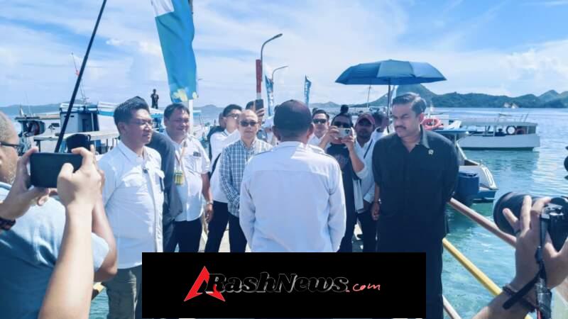 Babinsa Koramil Komodo Monitoring Wilayah Saat Kunjungan Menteri UMKM RI