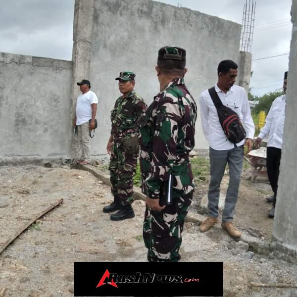 Pastikan Pembangunan Tepat Sasaran, Kodim 1614/Dompu Tinjau Pembangunan KDKMP