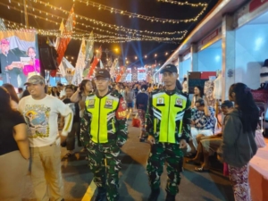 Gelar Pengamanan, Pjs Pasiops Kodim Klungkung Pastikan Festival Semarapura Ke 8 Aman Dan Kondusif
