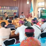 Penyuluhan Penyelenggaraan Penataan Ruang Diberikan Pada Kegiatan Sasaran Nonfisik TMMD ke 128 Kodim 1623/Karangasem.