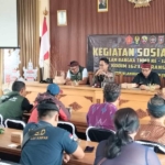 Satgas TMMD ke – 128 Kodim 1623/Karangasem sosialisasikan peraturan Daerah tentang  pemanfaatan tata ruang.