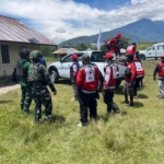 ‎Evakuasi Cepat, TNI dan PMI Puncak Jaya Hadirkan Harapan Bagi Masyarakat Sinak di Kampung Tirineri Puncak Jaya