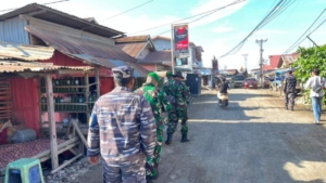 Penertiban PKL Wuring Berjalan Lancar, Kodim 1603/Sikka Kedepankan Humanisme