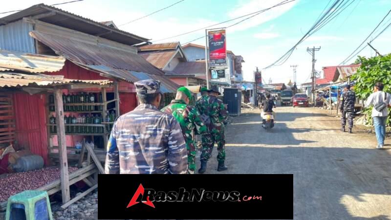 Penertiban PKL Wuring Berjalan Lancar, Kodim 1603/Sikka Kedepankan Humanisme