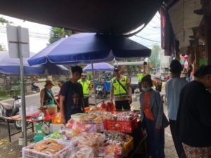 Jaga Kondusifitas Wilayah, Polsek Kerambitan Intensifkan Kegiatan Patroli Siang Hari