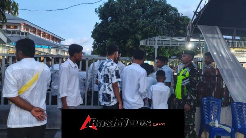 Dua Sesi Misa Kamis Putih di Mautapaga Diikuti Ribuan Jemaat, Situasi Kondusif