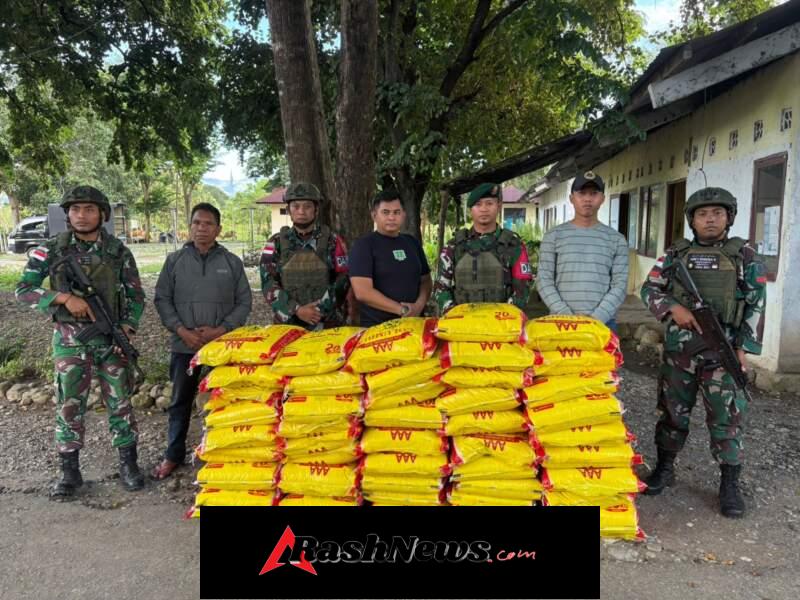 Yonarmed 12 Kostrad Gagalkan Upaya Penyelundupan di Jalur Tikus Perbatasan
