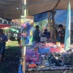 Babinsa Koramil 04/Tabundung Tingkatkan Pengawasan di Pasar Tradisional