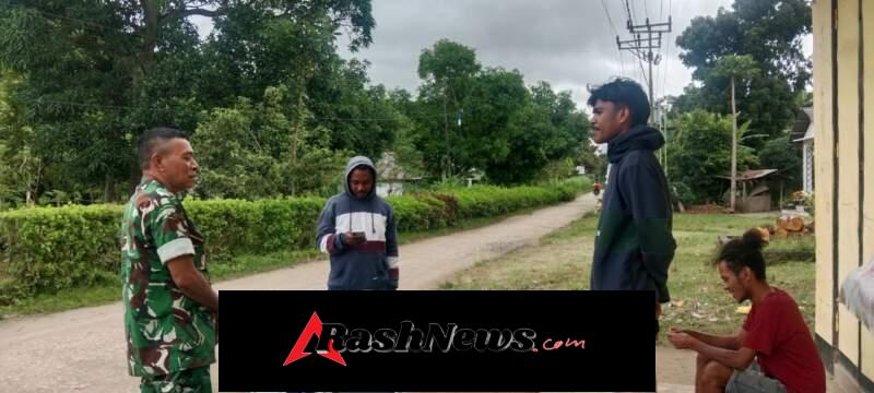 Kehadiran Babinsa di Tengah Warga Kefa Tengah Jadi Wujud Nyata Kedekatan TNI dengan Masyarakat