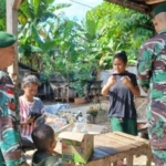 Dari Perbatasan untuk Sesama, Yonarmed 12 Kostrad Peduli Warga Raihat
