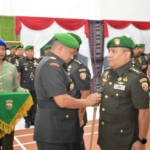Sertijab Kasrem 161/Wira Sakti, Danrem Tekankan Soliditas dan Sinergi Satuan