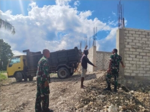 Dukung Penguatan Ekonomi Desa, Dandim Tinjau Proyek Koperasi Merah Putih