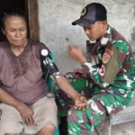 Yonarmed 12 Kostrad Dekat dengan Rakyat, Pos Ailala Cek Kesehatan dan Obati Warga di Perbatasan