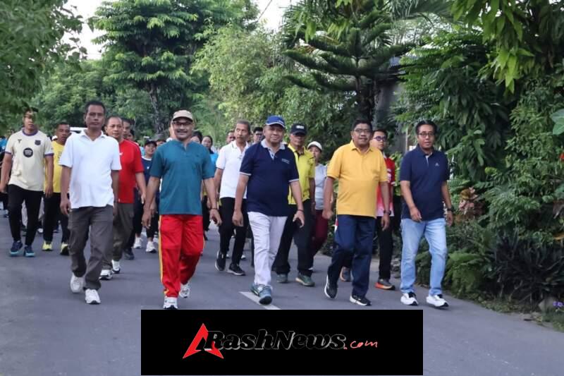 Semarak May Day 2026, Kodim 1601/Sumba Timur Dukung Jalan Sehat dan Pelayanan Kesehatan Gratis