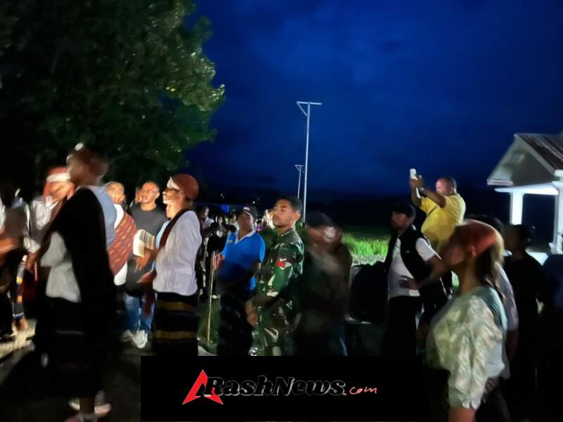 Satgas TMMD Kodim 1602/Ende Dukung Kegiatan Keagamaan Warga Fata’atu Timur