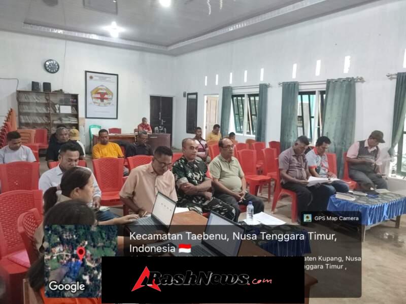 Babinsa Baumata Aktif Kawal Musyawarah Anggaran Desa 2026