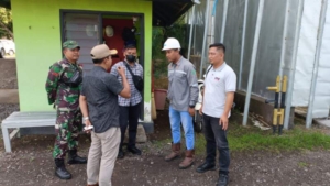 Babinsa Kaliuntu Bersama Aparat Gabungan Jaga Stabilitas Hari Buruh di Buleleng
