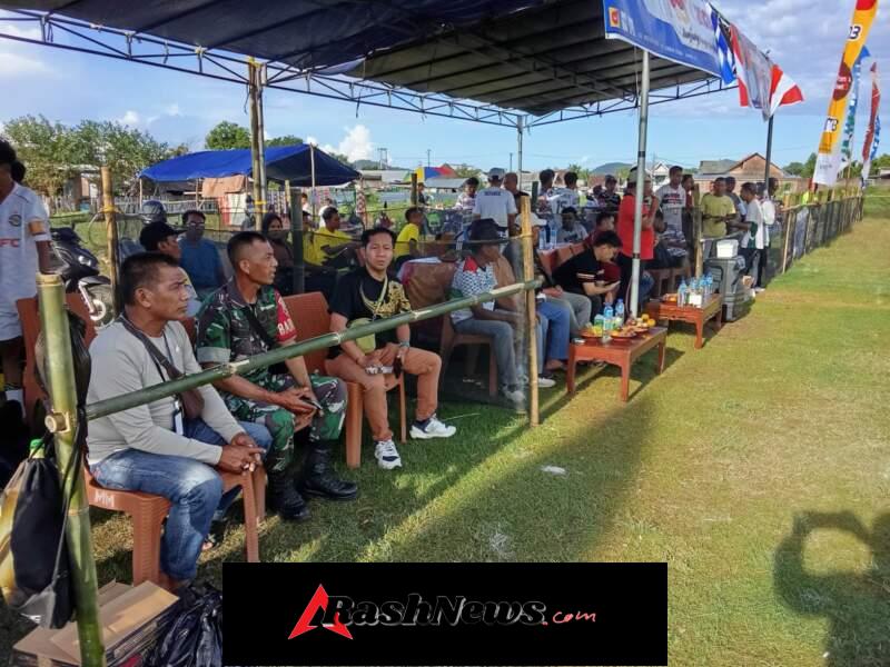 Babinsa Turut Sukseskan Pembukaan Turnamen Paroso Cup II 2026