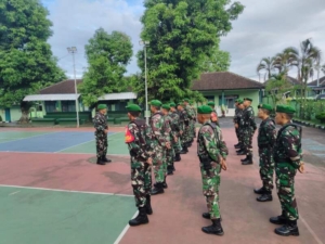 Pastikan Kesiapan Dan Antisipasi Bangsit, Kodim Klungkung Siagakan Personel Di Hari Buruh Internasional