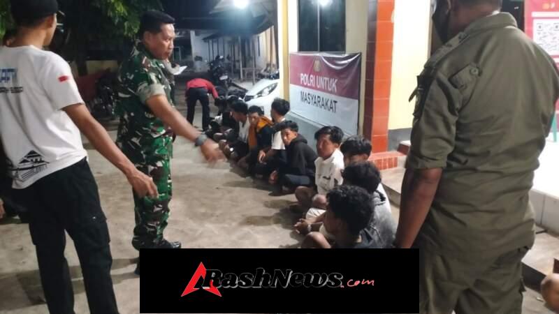 Operasi Gabungan di Tarano Berlangsung Humanis, Aparat Edukasi Remaja Hindari Pelanggaran Hukum