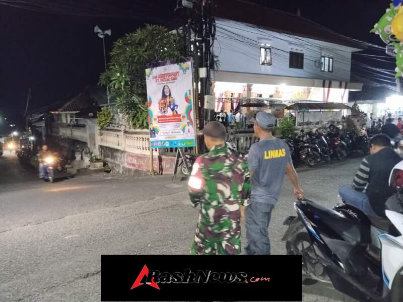 Pengamanan Ketat Malam Hiburan STT Banjar Tegeha, Acara Sukses Hingga Tengah Malam