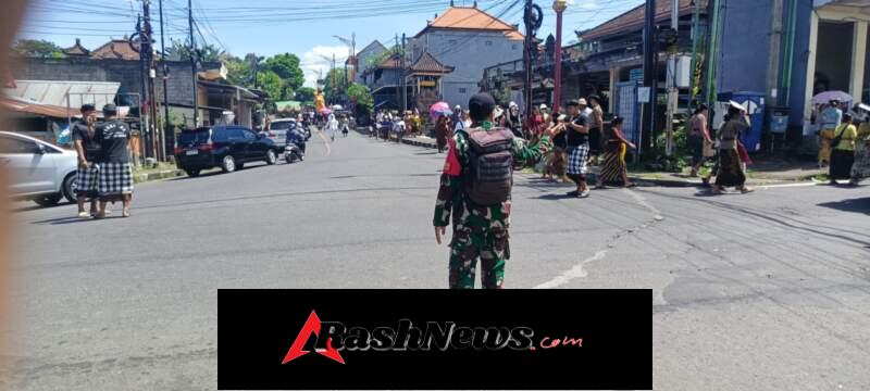 Tiga Pilar Di Paksebali Bersatu Amankan Pengabenan Almarhum Jro Intaran Satria Kawan