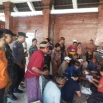 Komitmen TNI Dukung Swasembada pangan, Babinsa Tohpati Hadiri Sosialisasi Penyaluran Pupuk Subsidi,
