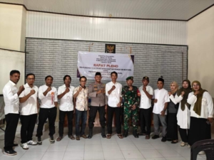 Koramil 1607-03/Ropang Dukung Kelancaran Penetapan DPS di Desa Aimual