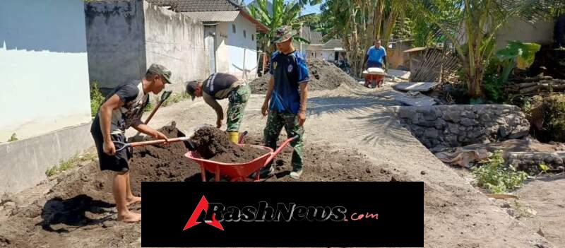 Tak Kenal Lelah, Satgas TMMD Ke-128 Fokus Rampungkan Jalan Usaha Tani