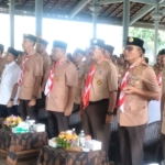 Pelantikan Pengurus Majelis Pembimbing Cabang Gerakan Pramuka Klungkung, Letkol Sidik Pramono Harap Wujudkan Organisasi Profesional, Solid Dan Berkelanjutan
