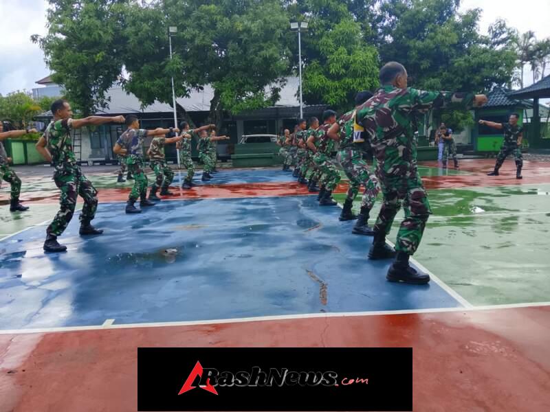 Kodim Klungkung Asah Keterampilan Dan Ketangkasan Prajurit Melalui Penilaian Siap Jasmani Militer