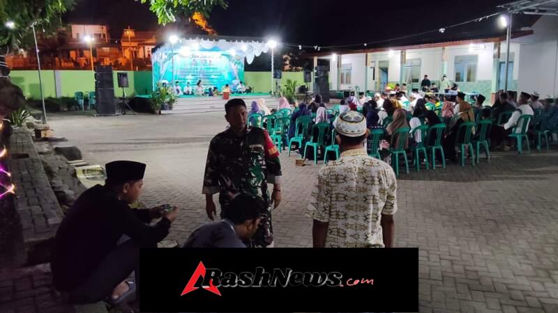 Patroli Malam Koramil 1628-02/Sekongkang Ciptakan Rasa Aman di Tengah Masyarakat