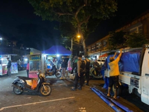 Tekan Potensi Gangguan Malam Hari, Raimas Polres Badung Susuri Jalur Utama Mengwi