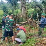 Progres Baru 1 Persen, Pembangunan Jembatan Perintis Kodim Klungkung Masuki Tahap Awal Perakitan Cakar Ayam