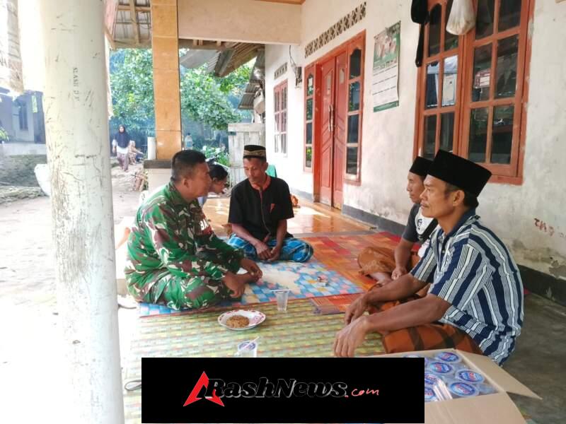 Silaturahmi Babinsa Golong Perkuat Sinergi Keamanan Dengan Masyarakat