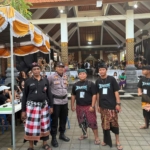 *Bhabinkamtibmas Jimbaran Atensi Lomba Ogoh-Ogoh Mini se-Bali di Banjar Jerokuta*