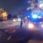 Blue Light Patrol Polsek Dentim Sasar Titik Nongkrong Anak Muda dan Jalur Rawan Balap Liar