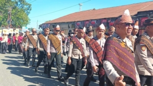 ​Gelorakan Semangat dari Bumi Rahim Pancasila, Polres Ende Sukses Kawal Parade Akbar Harlah Pancasila 2026