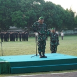 Kolonel Czi Kurniawan Pimpin Upacara Senin di Korem 163/WSa
